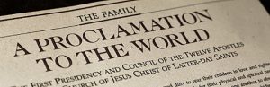 the family - a proclamation to the world